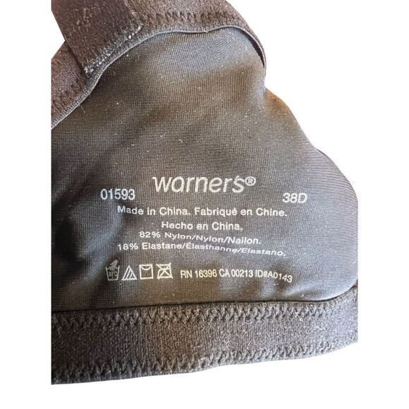 Warners This Is Not A Bra Cushioned Underwire Lightly Lined T-Shirt Bra 38D - Picture 3 of 3